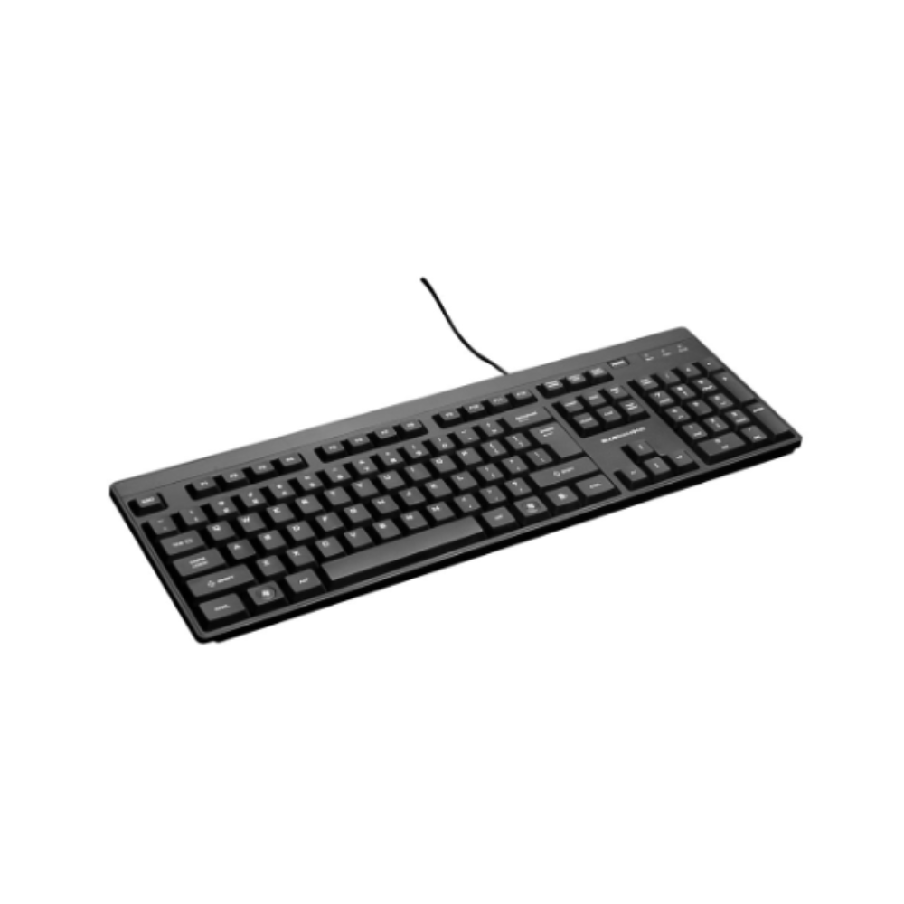 BlueDiamond GDKB01 Connect Basic, English USB Keyboard for PC - Ergonomic Black (‎GDKB01) - Bargain Haven