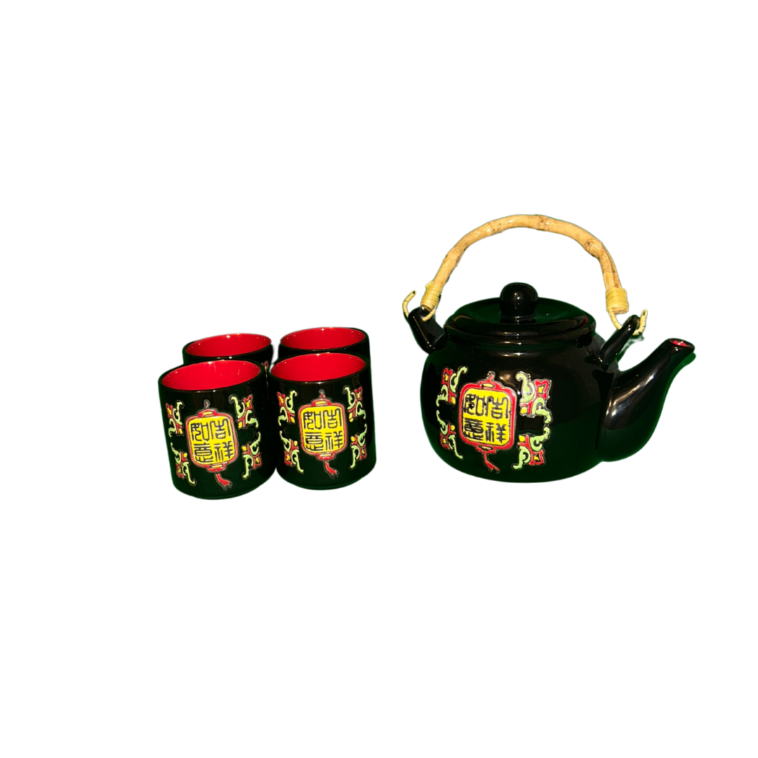 Chinese Ceramic Teapot Set - Bargain Haven