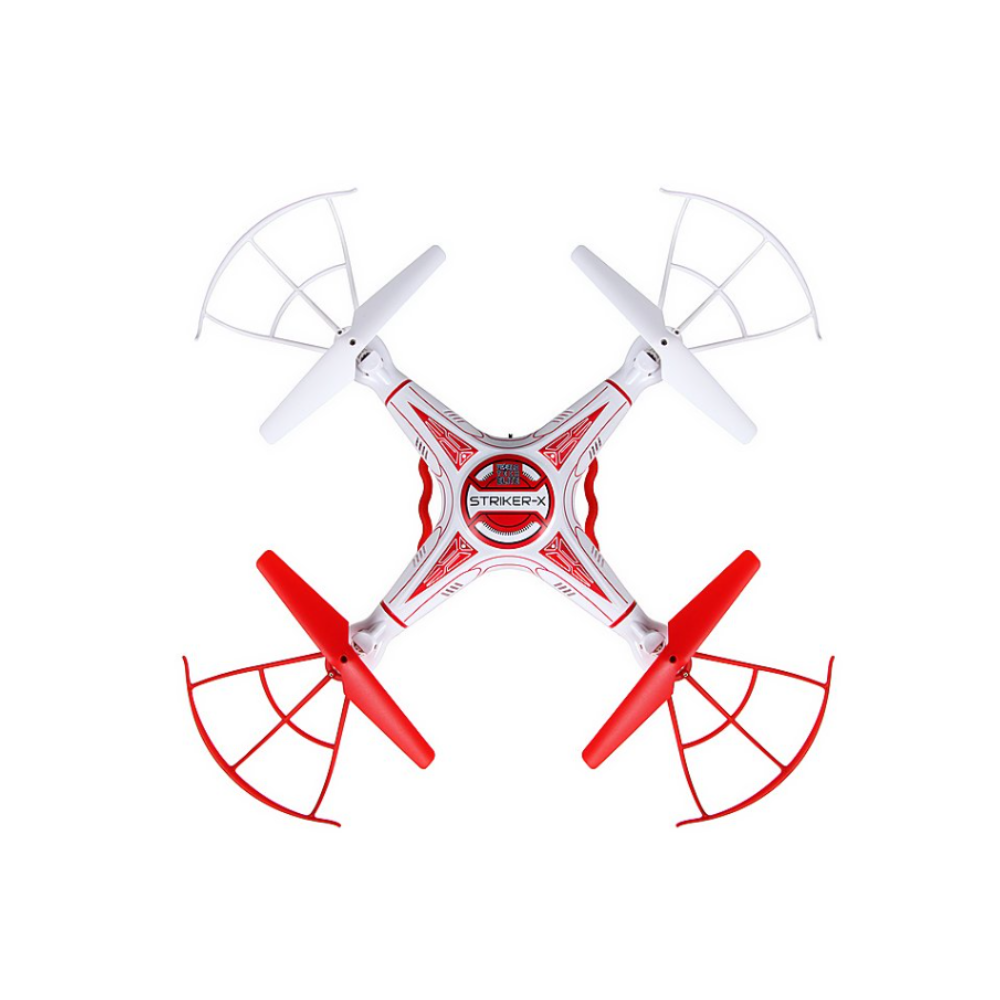 World Tech Toys - Striker-X HD Camera Drone 2.4GHz, White (33042) - Bargain Haven