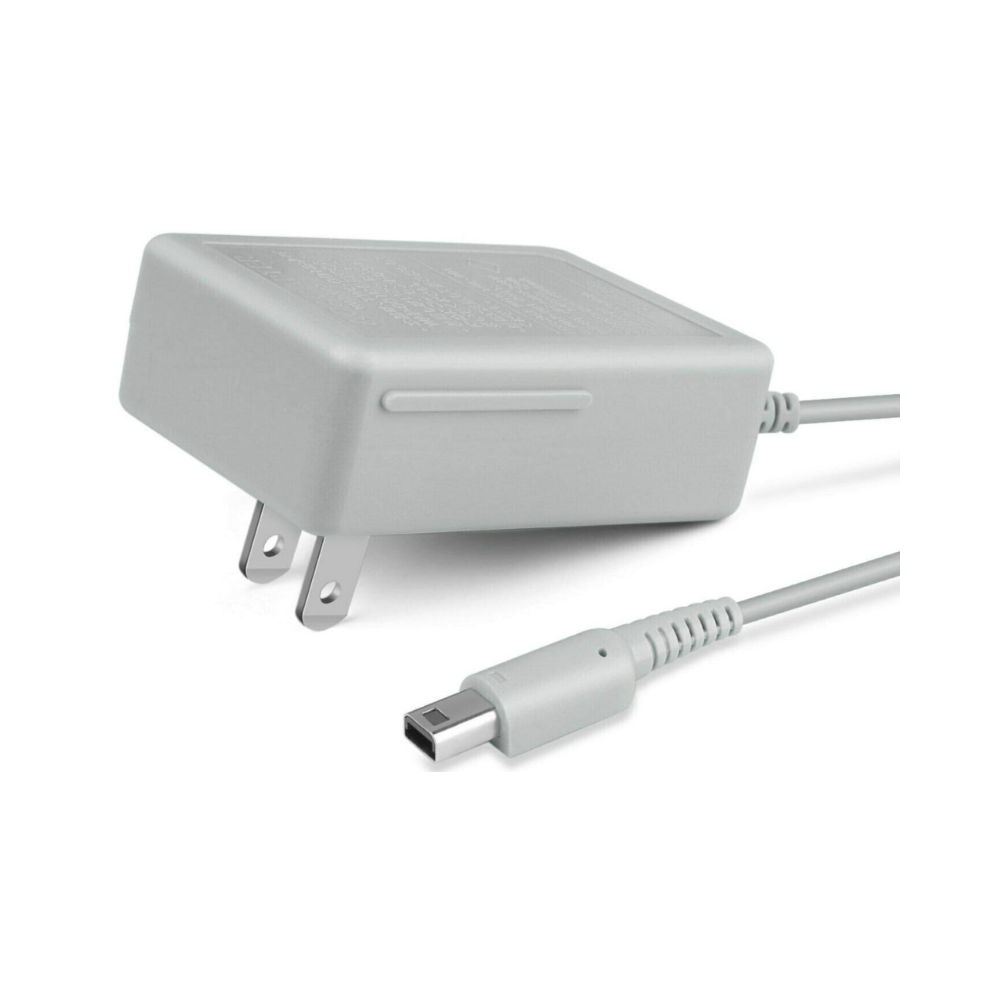 Charger AC Adapter for Nintendo 3DS, New 3DS, 3DS XL, 2DS, 2DS XL, DSi, DSi XL - Gray - Bargain Haven