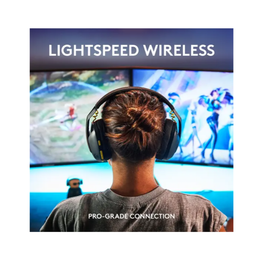 Logitech G435 Lightspeed and Bluetooth Wireless Gaming Headset, 18h battery, Dolby Atmos - Black (G435) - Bargain Haven